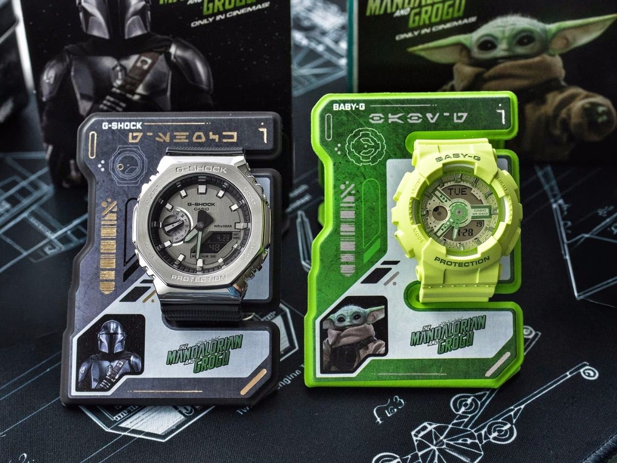 G-Shock x The Mandalorian - zegarki Casio inspirowane Grogu i Star Wars