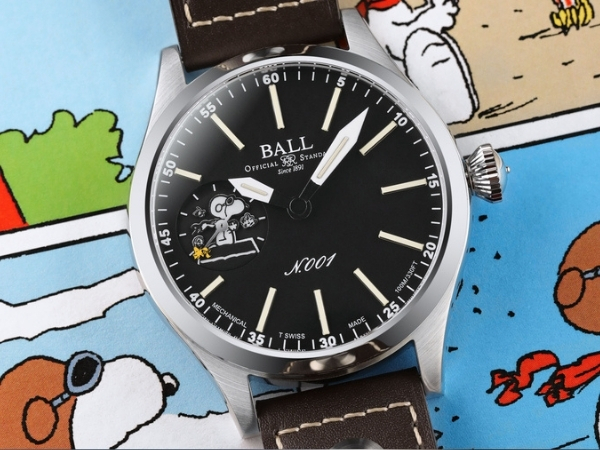 Ball x Peanuts Snoopy Flying Ace - limitowany zegarek