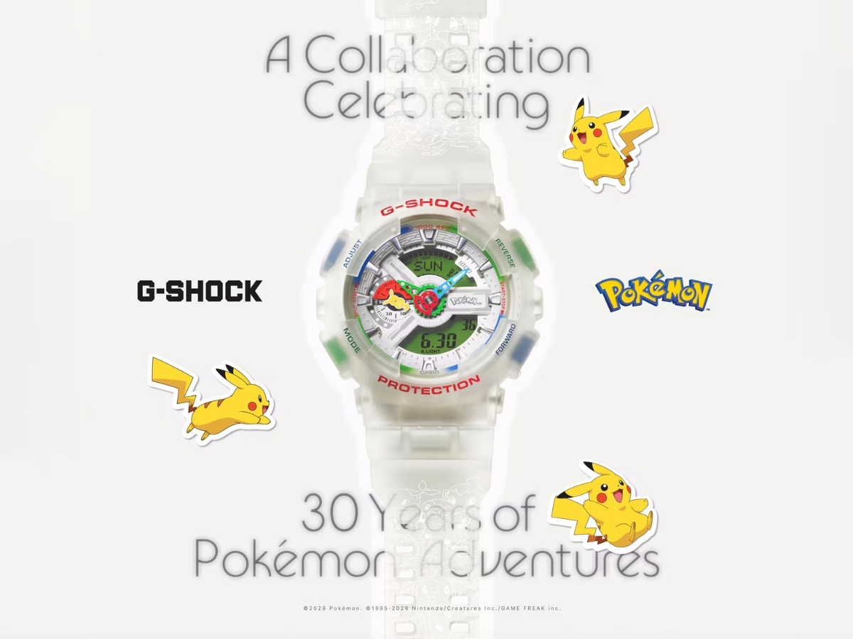 Złap go, zanim zniknie! Specjalna edycja G-Shock x Pokémon