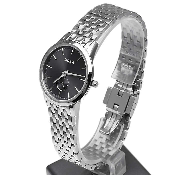 Doxa 105.15.101.10 Slim Line zegarek damski klasyczny szafirowe - miniatura 6