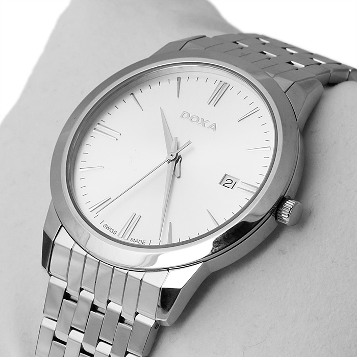 Doxa 106.10.021.10 zegarek męski Slim Line - miniatura 2