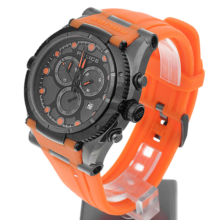 zegarek Police 13092JSUB-61A Raptor męski z chronograf Pasek - miniatura 3