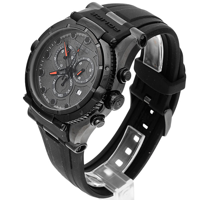 zegarek Police 13092JSUB-61 męski z chronograf Pasek - miniatura 3