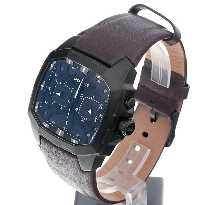 zegarek Police 13929JSB-02A Challenger męski z chronograf Pasek - miniatura 3