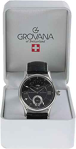 Grovana 1715.1537 zegarek męski Pasek - miniatura 2