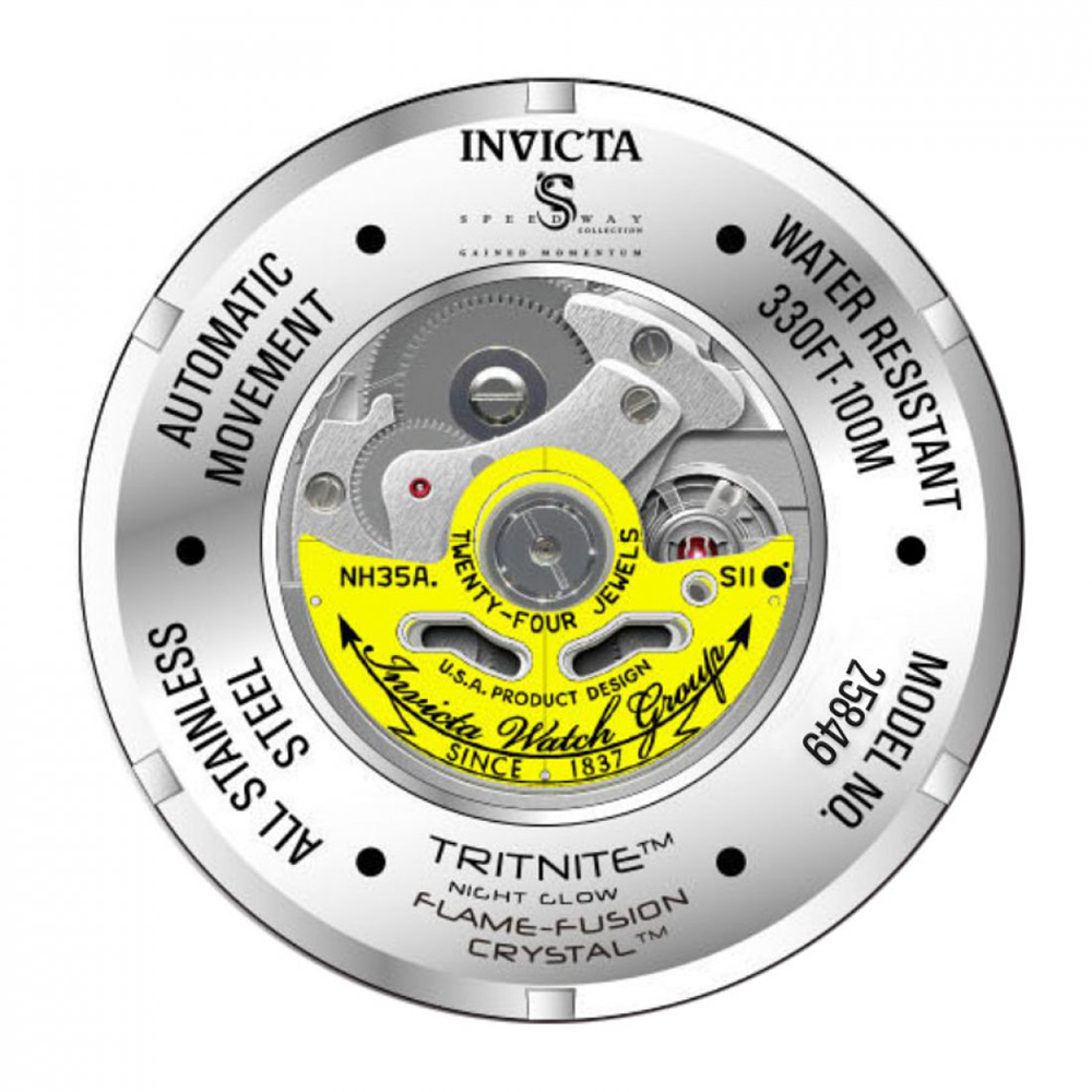 zegarek Invicta 25849 szary Speedway - miniatura 4