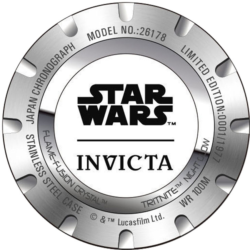 Invicta 26178 Star Wars STAR WARS zegarek męski sportowy mineralne - miniatura 5