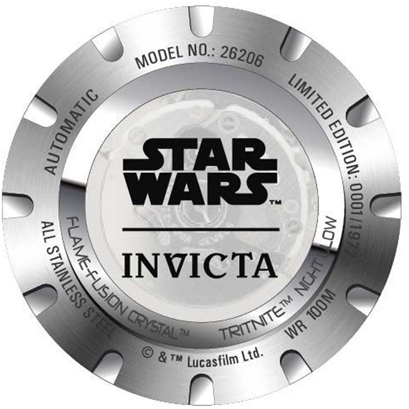 zegarek Invicta 26206 srebrny Star Wars - miniatura 4