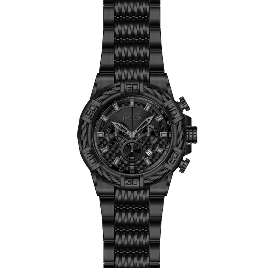 Invicta 27064 zegarek czarny sportowy Bolt bransoleta - miniatura 5