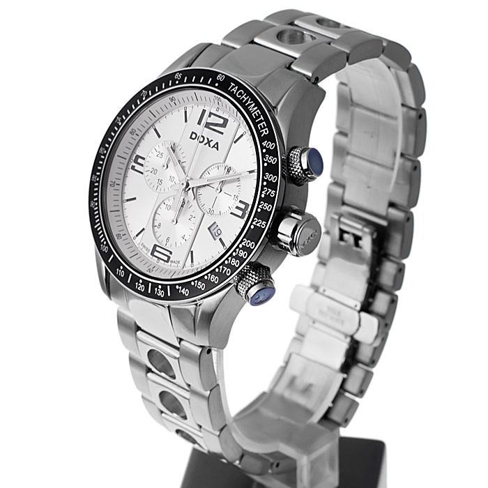 zegarek Doxa 285.10.023.10 męski z tachometr Trofeo - miniatura 3