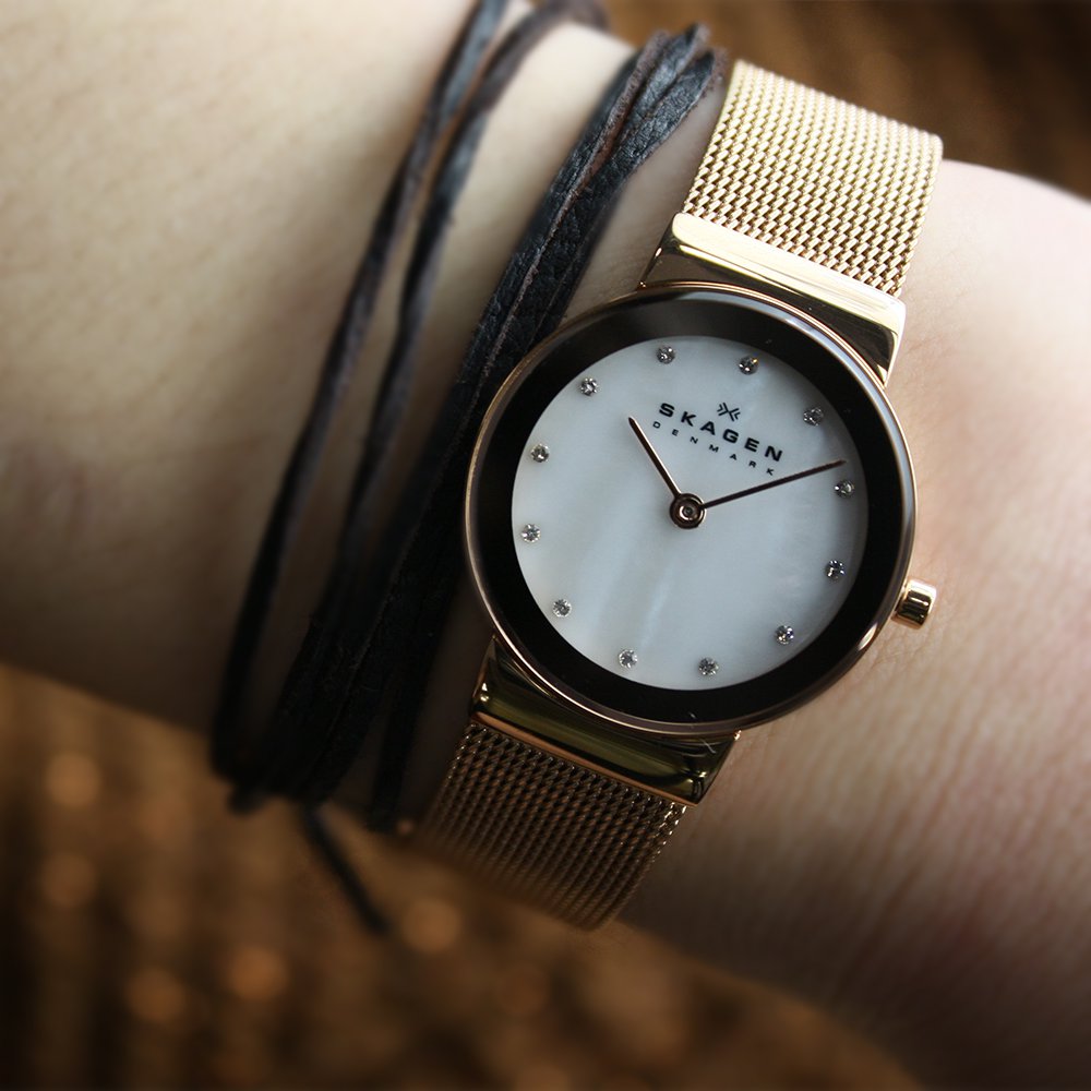 Skagen 358SRRD damski zegarek Freja bransoleta - miniatura 3