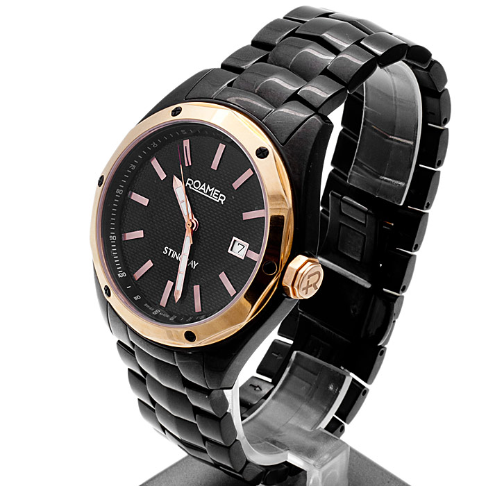 Roamer 409975.49.55.40 męski zegarek Stingray bransoleta - miniatura 3
