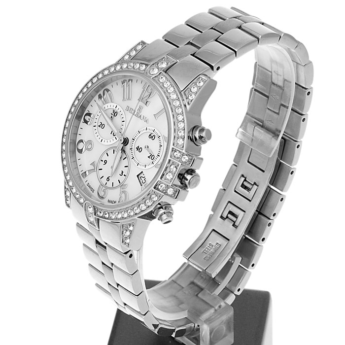 zegarek Delbana 41711.559.1.512 damski z chronograf Florence - miniatura 3
