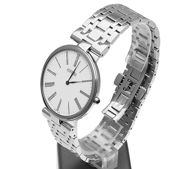 Roamer 529830.41.22.50 zegarek srebrny klasyczny Limelight bransoleta - miniatura 3