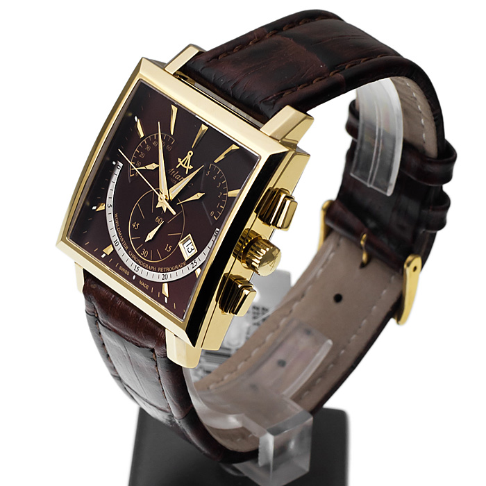zegarek Atlantic 54450.45.81 męski z chronograf Worldmaster - miniatura 3