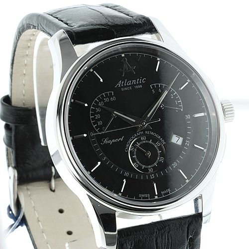 zegarek Atlantic 56450.41.61 LZ126 Los Angeles Quarz męski z chronograf Seaport - miniatura 3