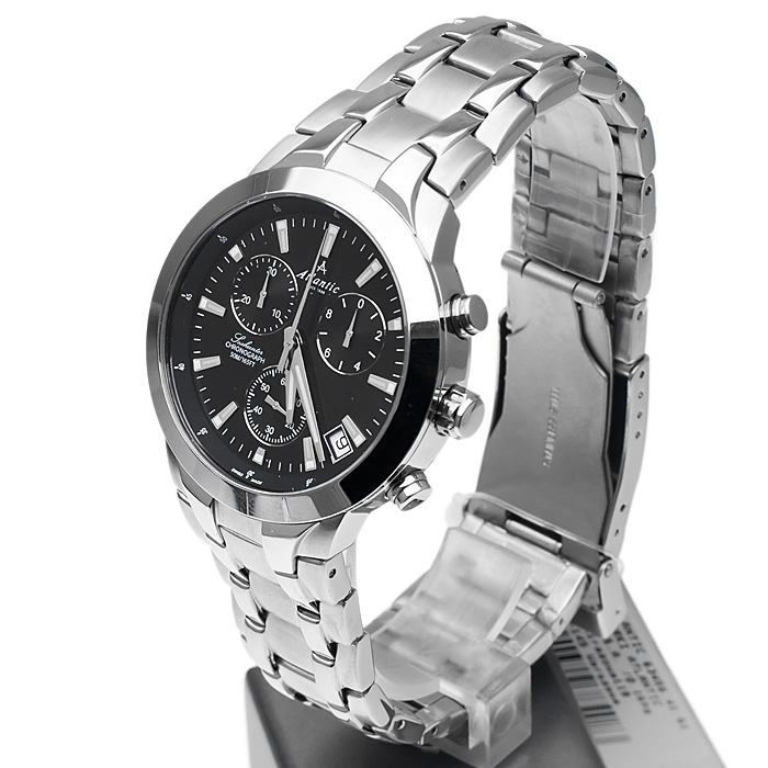 zegarek Atlantic 63456.41.61 męski z chronograf Seahunter - miniatura 3