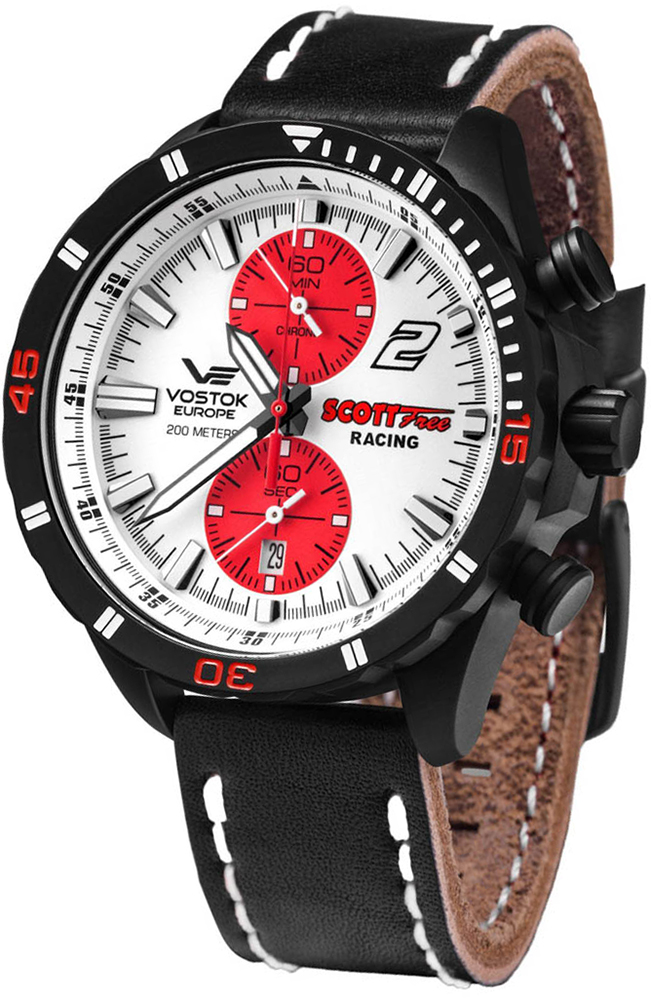 Vostok Europe Almaz Chrono Scott Free Racing Edition 6S11-320C374
