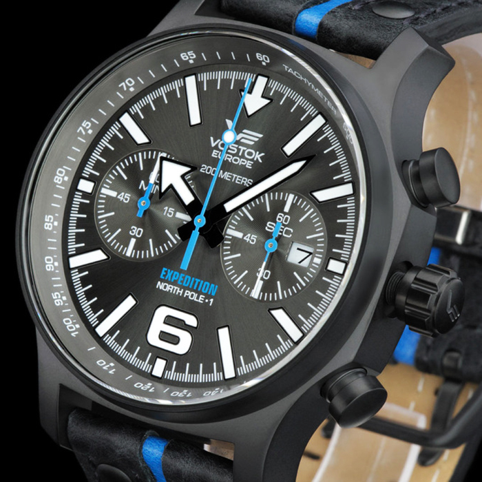 Vostok Europe 6S21-5954198 zegarek Expedition z chronograf - miniatura 5