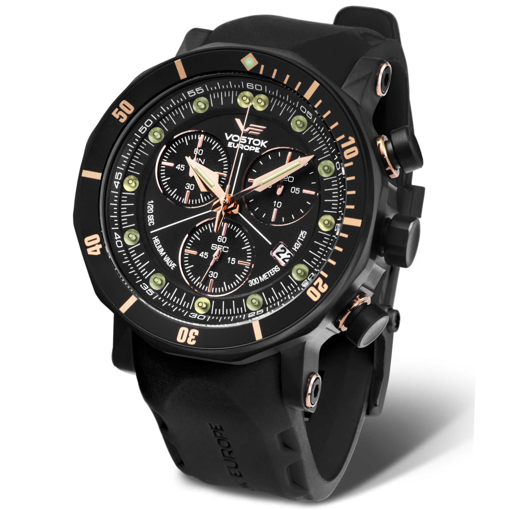 Vostok Europe 6S30-6203211 Lunokhod Lunokhod-2 Chrono zegarek męski klasyczny mineralne utwardzane - miniatura 12