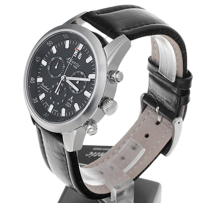 zegarek Atlantic 73460.41.61 męski z chronograf Seacloud - miniatura 3