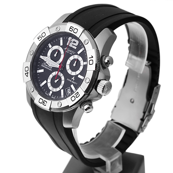 zegarek Atlantic 87471.41.65S męski z chronograf Searock - miniatura 3