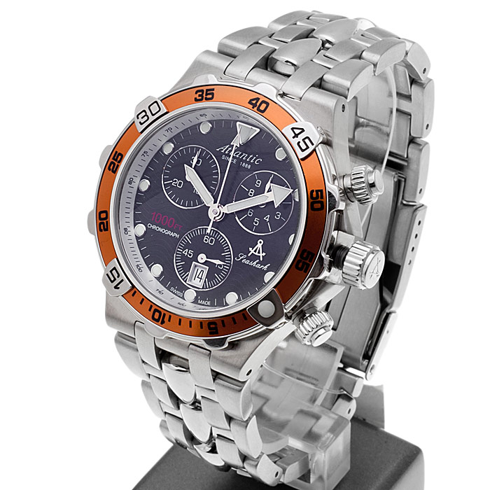 zegarek Atlantic 88487.41.61 męski z chronograf Seashark - miniatura 3