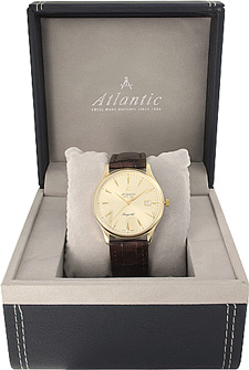 zegarek Atlantic 95343.65.31 kwarcowy męski Seagold - miniatura 6