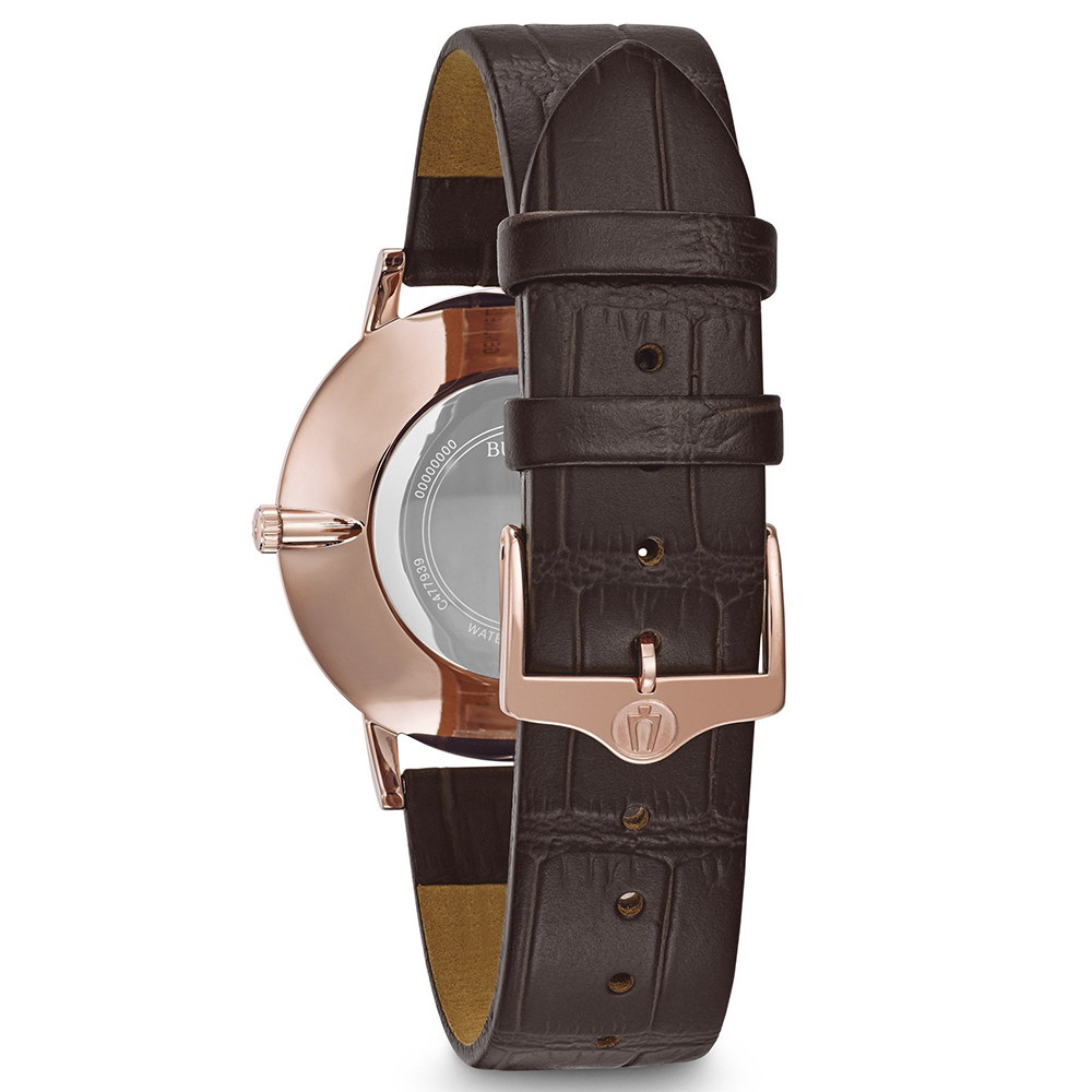 Bulova 97A126 męski zegarek Classic pasek - miniatura 3