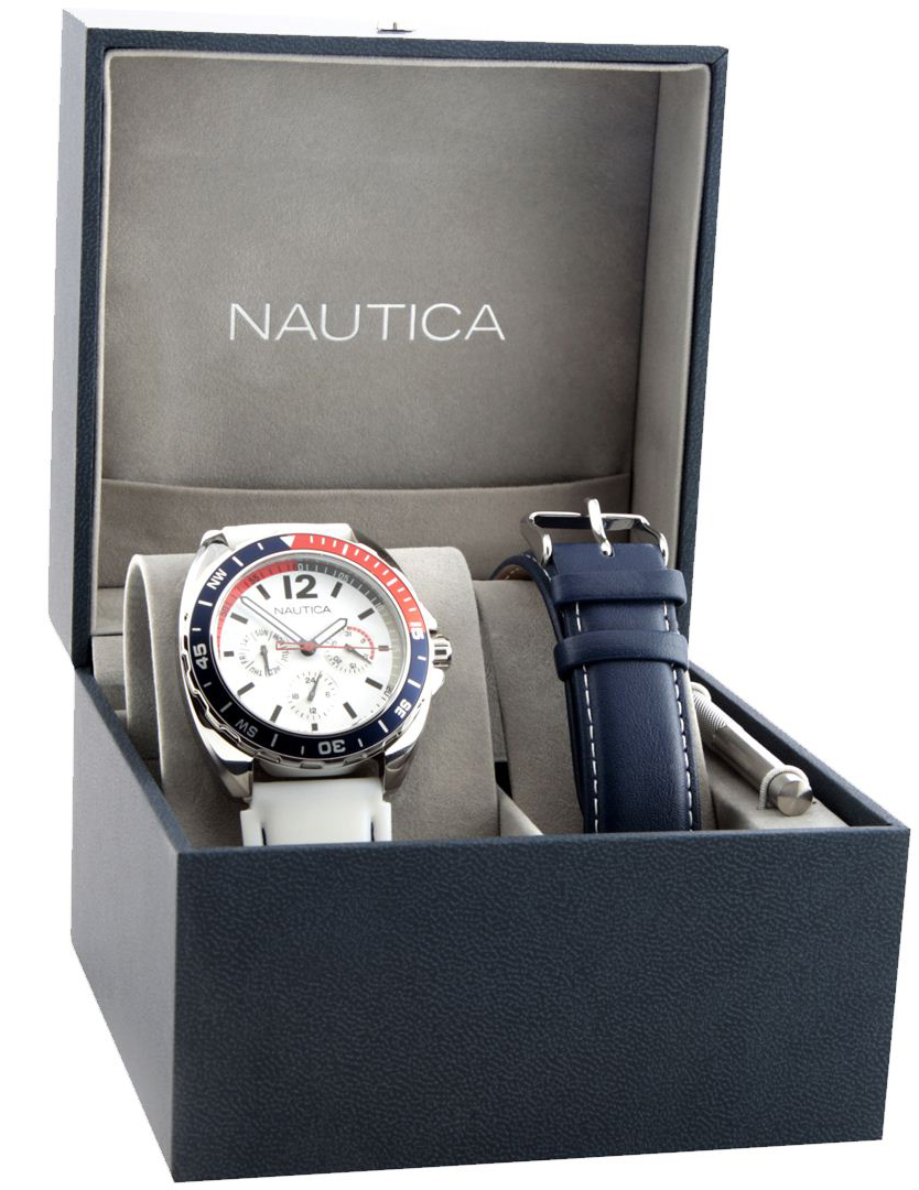 Nautica A09907G zegarek męski Pasek - miniatura 2