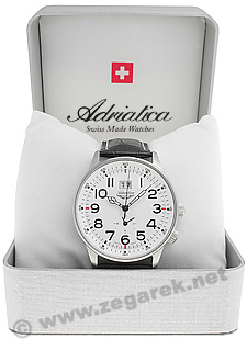 Adriatica A1066.5222Q męski zegarek Pasek pasek - miniatura 2