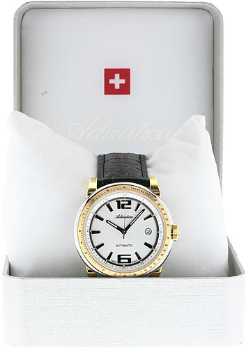 Adriatica A1079.2253A męski zegarek Automatic pasek - miniatura 3