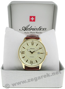 Adriatica A1096.1261A męski zegarek Automatic pasek - miniatura 3