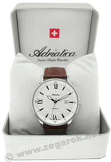 Adriatica A1096.5263A męski zegarek Automatic pasek - miniatura 3