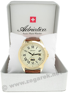 Adriatica A1115.1231Q męski zegarek Pasek pasek - miniatura 3