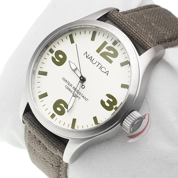 Nautica A11557G zegarek męski Pasek - miniatura 2