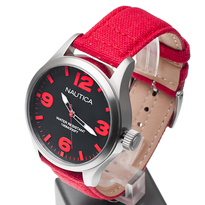 Nautica A11559G męski zegarek Pasek pasek - miniatura 3