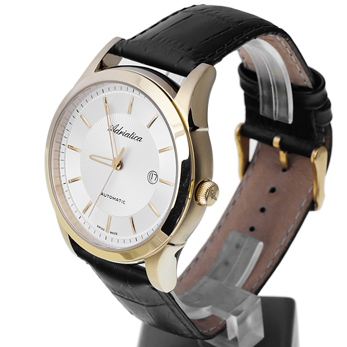 Adriatica A1191.1213A męski zegarek Automatic pasek - miniatura 3