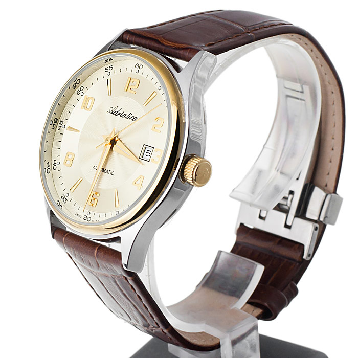 Adriatica A12405.2251A męski zegarek Automatic pasek - miniatura 3