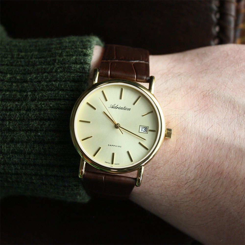 Adriatica A1259.1211Q zegarek męski Pasek - miniatura 2