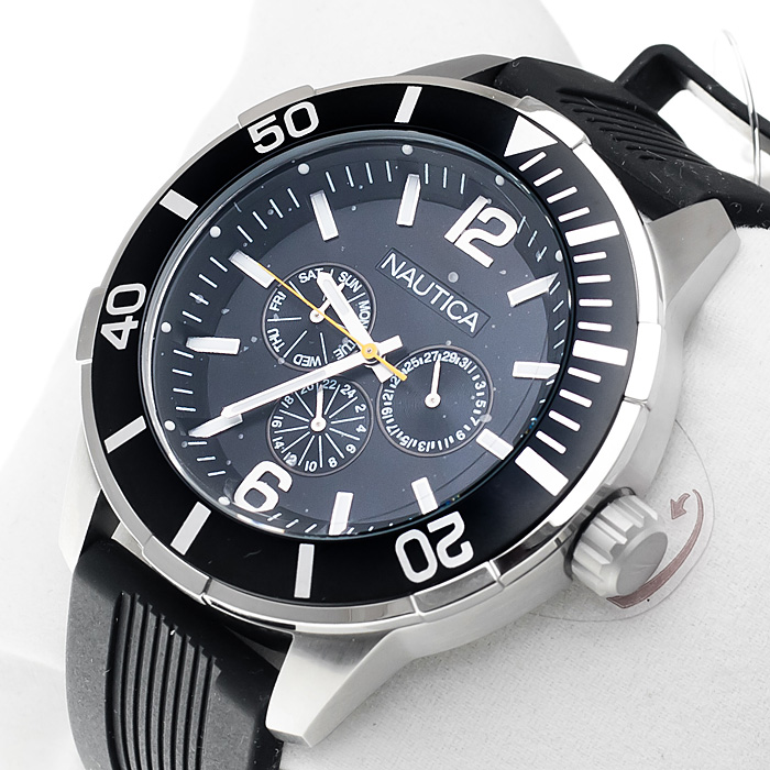 Nautica A14623G zegarek męski Pasek - miniatura 2