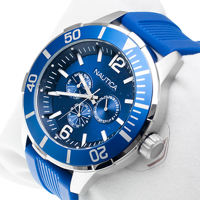 Nautica A14624G zegarek męski Pasek - miniatura 2
