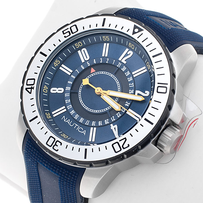 Nautica A14664G zegarek męski Pasek - miniatura 2