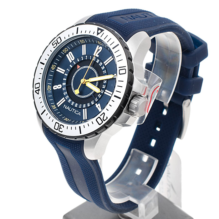 Nautica A14664G męski zegarek Pasek pasek - miniatura 3