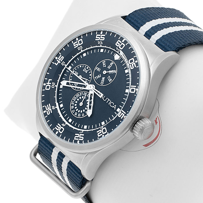 Nautica A14668G zegarek męski Pasek - miniatura 2