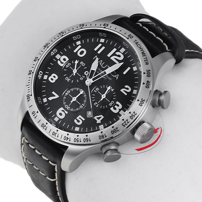 Nautica A15535G zegarek męski Pasek - miniatura 2