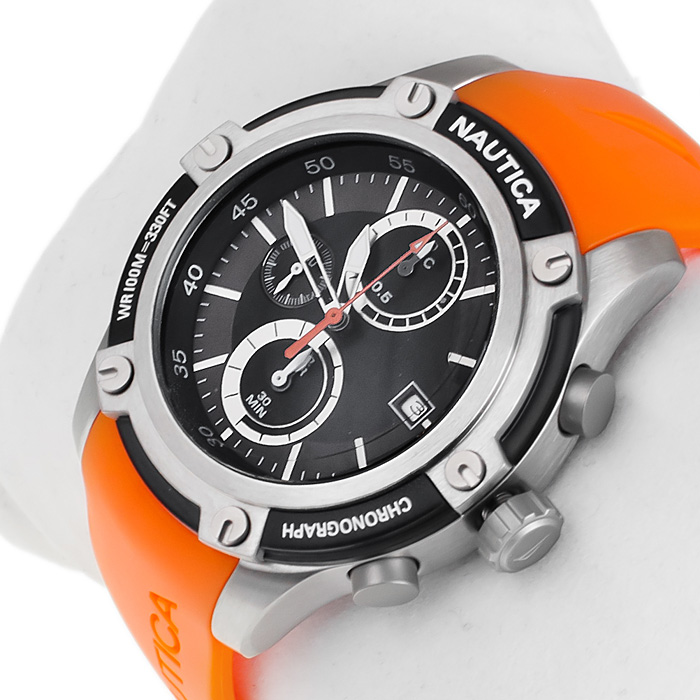Nautica A16560G zegarek męski Pasek - miniatura 2