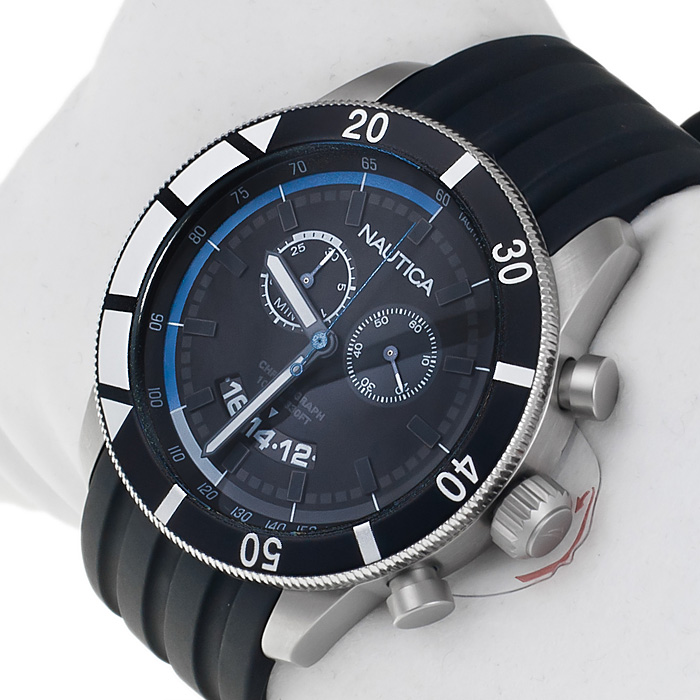 Nautica A17583G zegarek męski Pasek - miniatura 2
