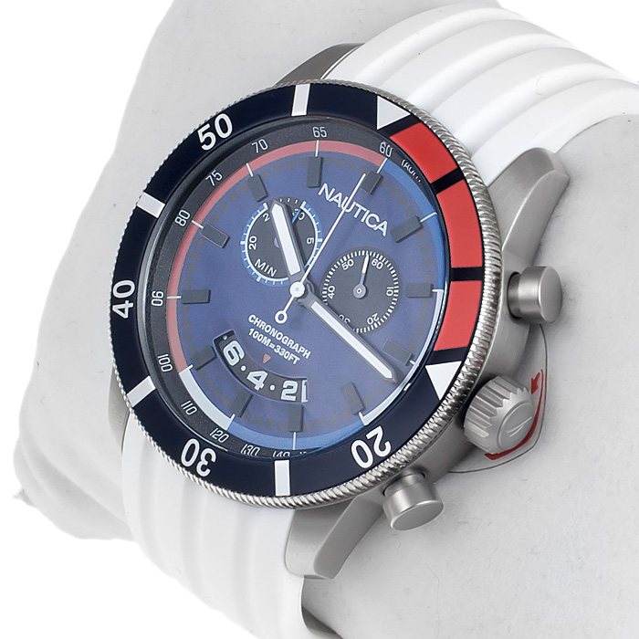 Nautica A17585G zegarek męski Pasek - miniatura 2