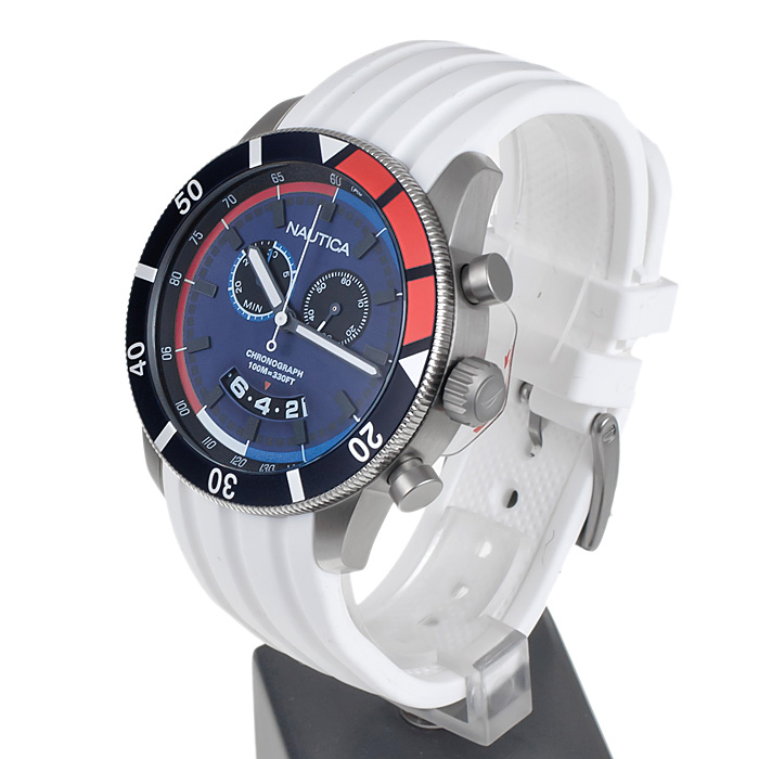 zegarek Nautica A17585G męski z tachometr Pasek - miniatura 3